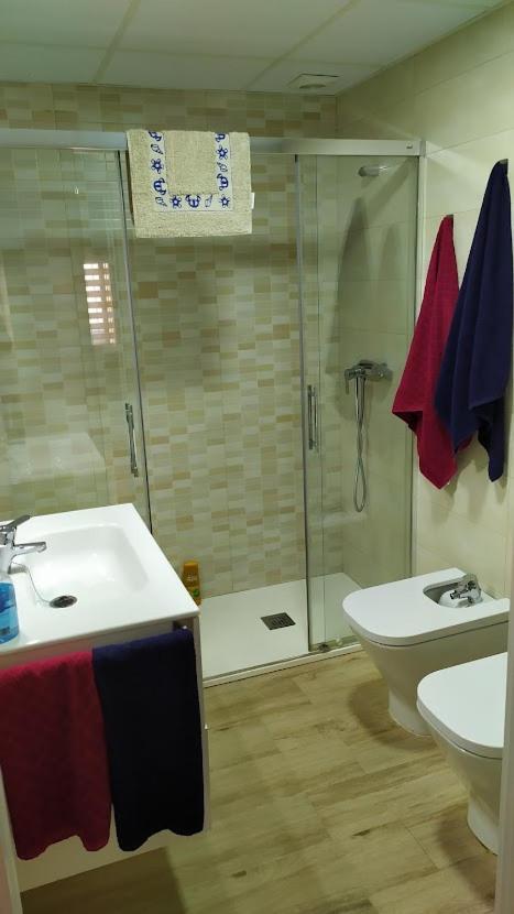 Atractivo Apartamento En La Playa Con Parking Roquetas de Mar Buitenkant foto