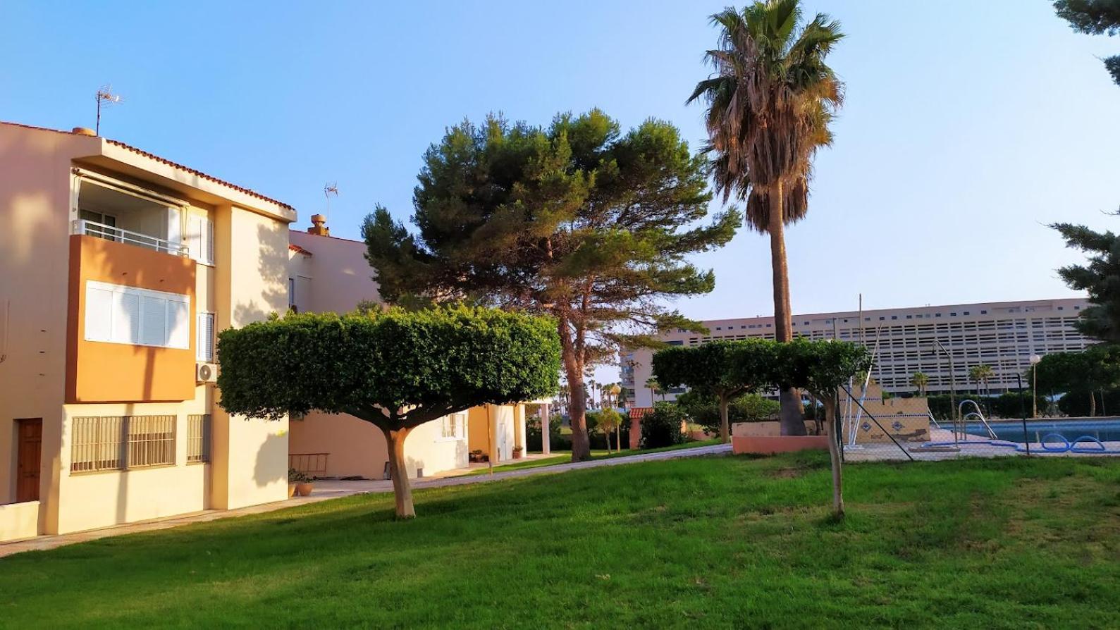 Atractivo Apartamento En La Playa Con Parking Roquetas de Mar Buitenkant foto